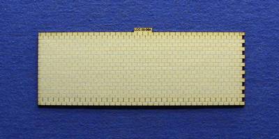 LCC 00-06A OO gauge roof tiles expansion with right side interlocking